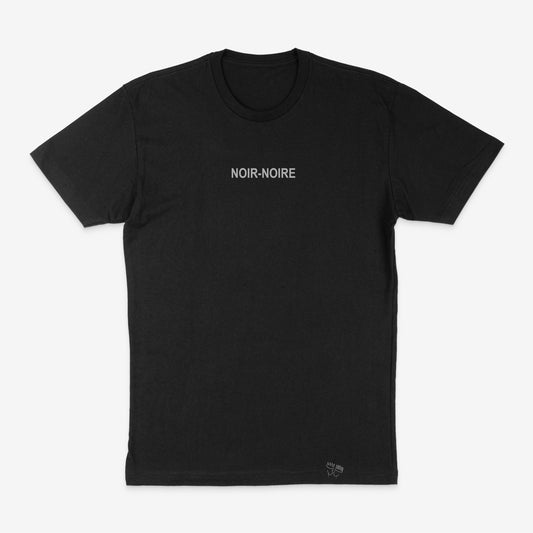 NOIR-NOIRE Urban Streetwear Reflective T-shirt